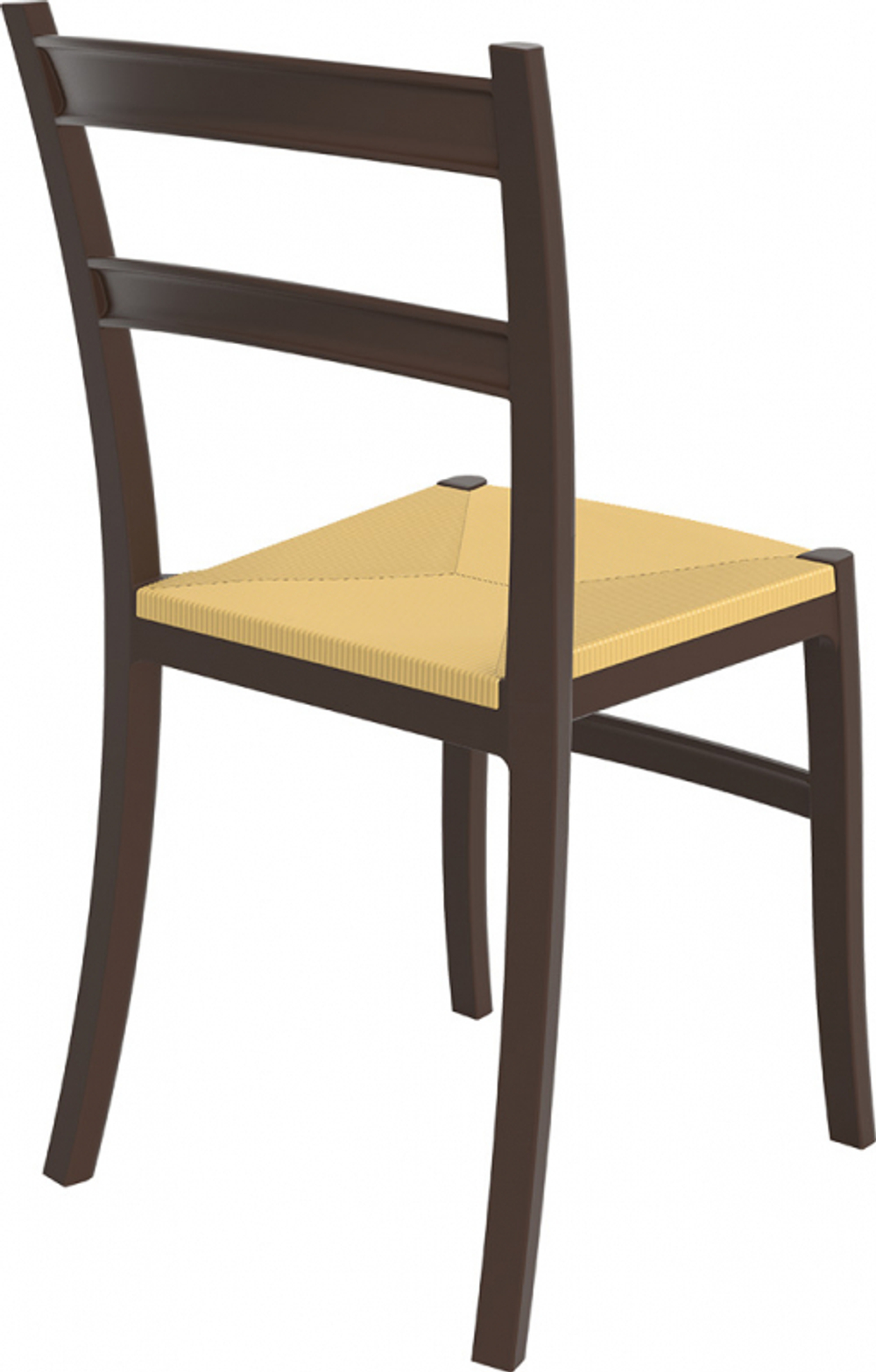 Стул пластиковый Siesta Contract Tiffany-S, коричневый