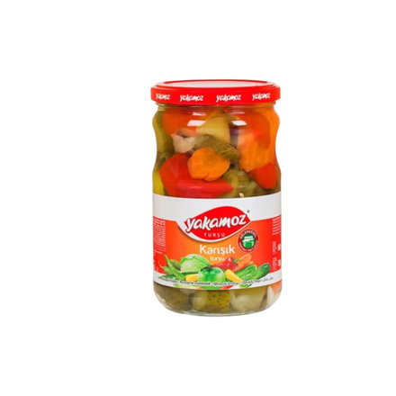 Огурцы маринованные с овощами Yakamoz 680 гр