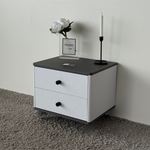 Тумба прикроватная подвесная ROYAL 5302 эко (Металл Бруклин-р.черная)