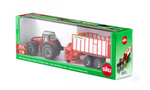 Трактор Massey Ferguson с кузовом Poettinger Jumbo