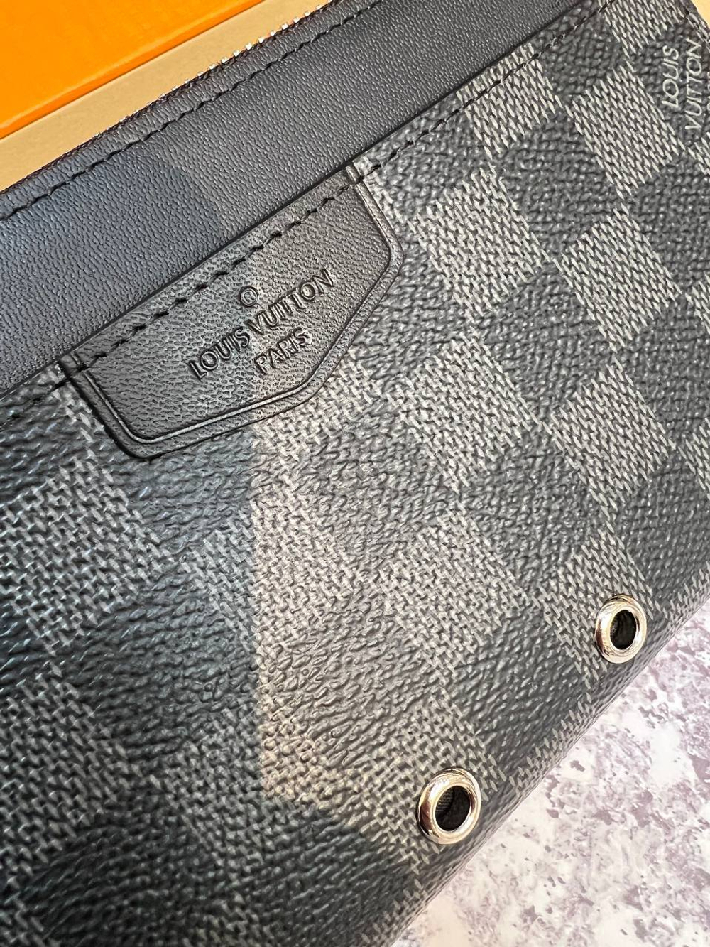 Мужское портмоне Louis Vuitton Zippy Dragonne Damier Graphite