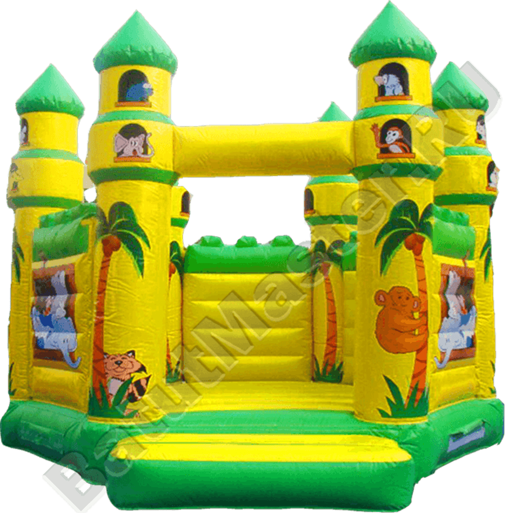 Коммерческий надувной батут "Тропикана"