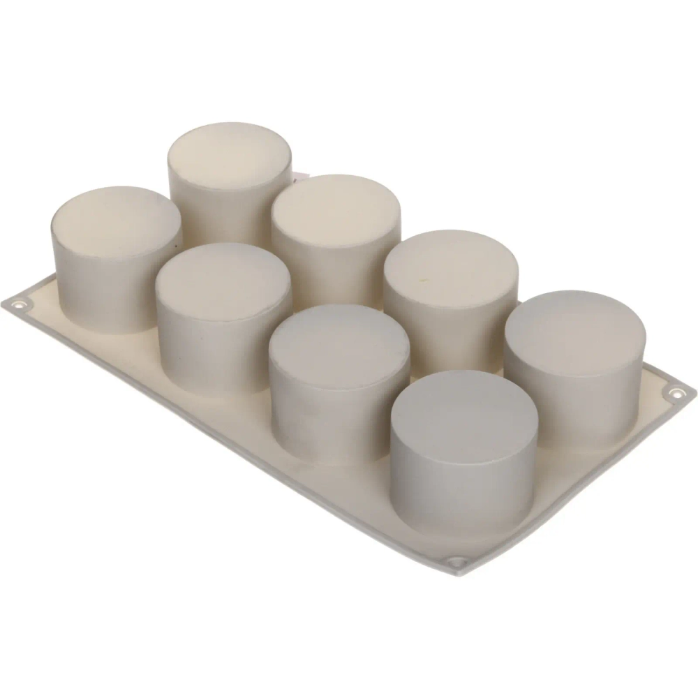 Форма силиконовая «Шарлотта» Круги 8секций 29*17*4,5см