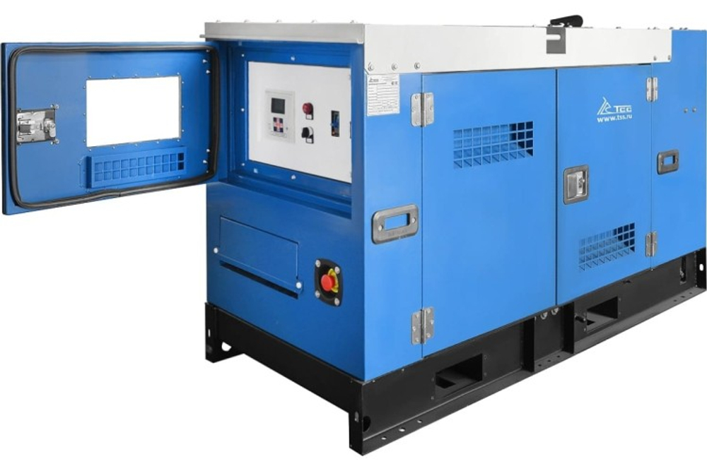 Электростанция дизельная ТСС АД- 12C-230-1PKM5 (TQC 14TS ST2) в шумозащитном кожухе 039451