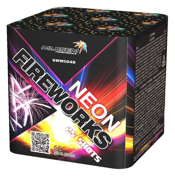 Батарея салютов NEON FIREWORKS (25/1) GWM5048