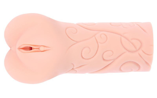 Мастурбатор-вагина KOKOS Tattoo, двойной слой, 18 см