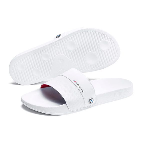 Puma BMW M Motorsport Leadcat Slide 'White'