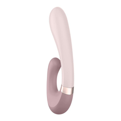 Вибратор-кролик Satisfyer Heat Wave с функцией нагрева, розовый