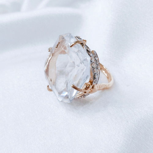 "Маурера" кольцо в золотом покрытии из коллекции "Метаморфозы" от Jenavi