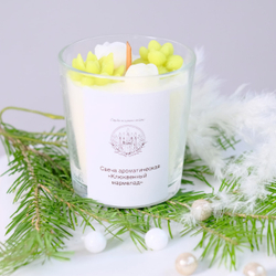 Свеча в стакане 250 мл. в ассортименте