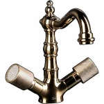 Смеситель для раковины Boheme Royal Cristal 292-Royal/CRST золото/Swarovski