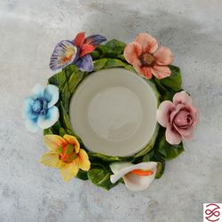 Подсвечник Orgia Цветы 33 см