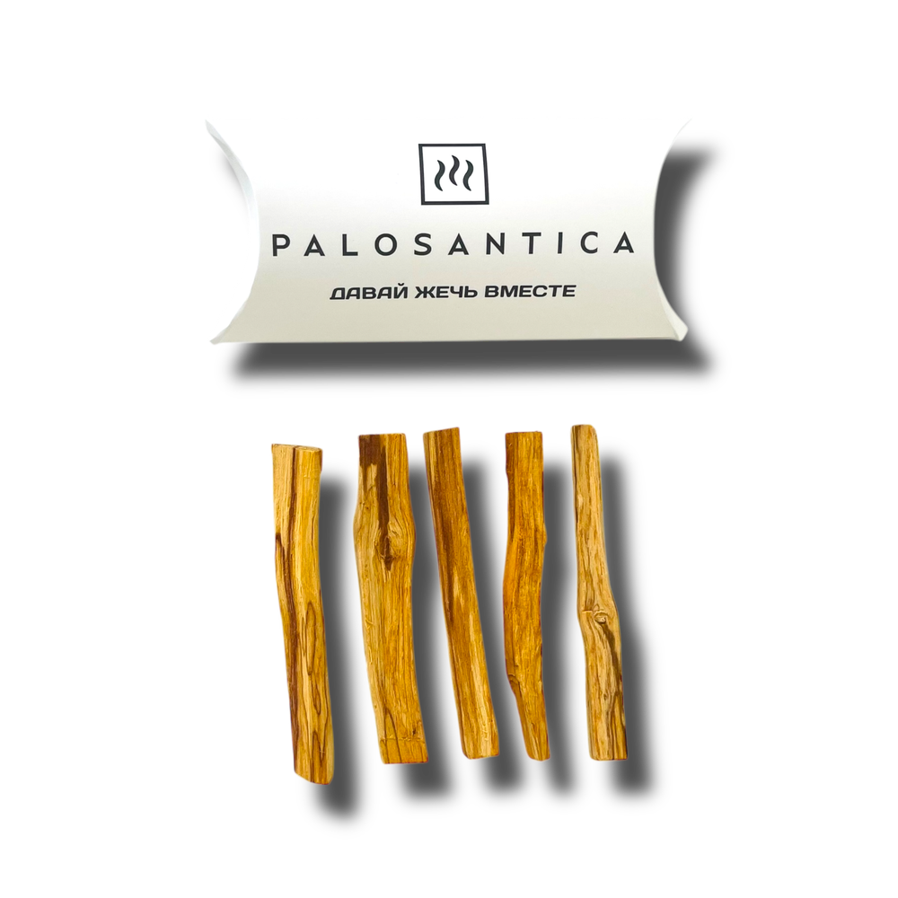 Палочки Пало Санто в подарочной коробке (ЩЕПОЧКИ), 5 шт