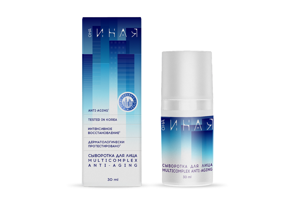 Сыворотка для лица МОМ ОНА ИНАЯ Multicomplex Anti-aging (30мл)