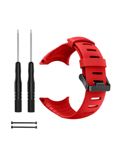 Suuntu Core силиконовый спортивный ремешок (Красный)