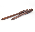 Спицы для вязания из дерева 14мм/305мм прямые береза #N7