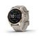 Часы Garmin Fenix 7S Sapphire Solar титановый кремовый с нейлоновым ремешком