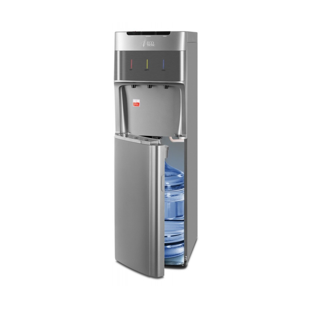 Кулер с нижней загрузкой бутыли Ecotronic M30-LXE silver+SS