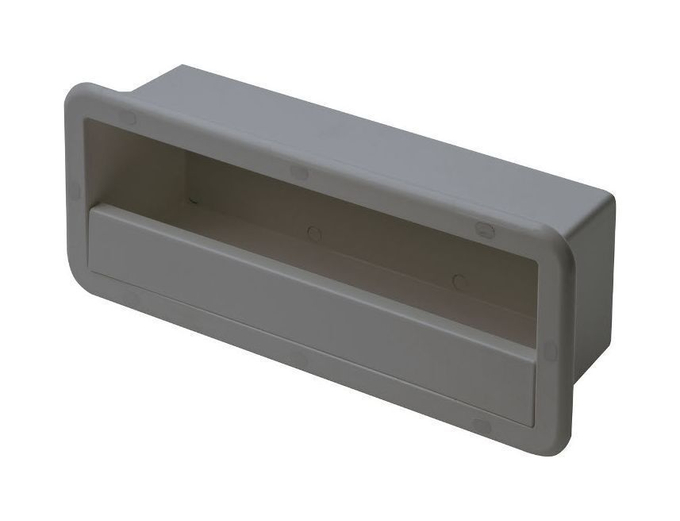 Ящик для хранения мелочей, 420х170х100 мм, серый