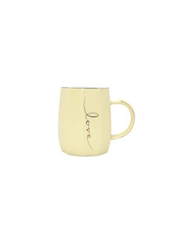 Кружка керамическая желтая 400 мл. (201525565)