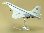 Модель самолета Ту-144 (М1:100, Аэрофлот СССР-77110) конфигурация посадочная с шасси