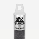 Японский бисер TOHO Treasure (№14F), прозрачный матовый