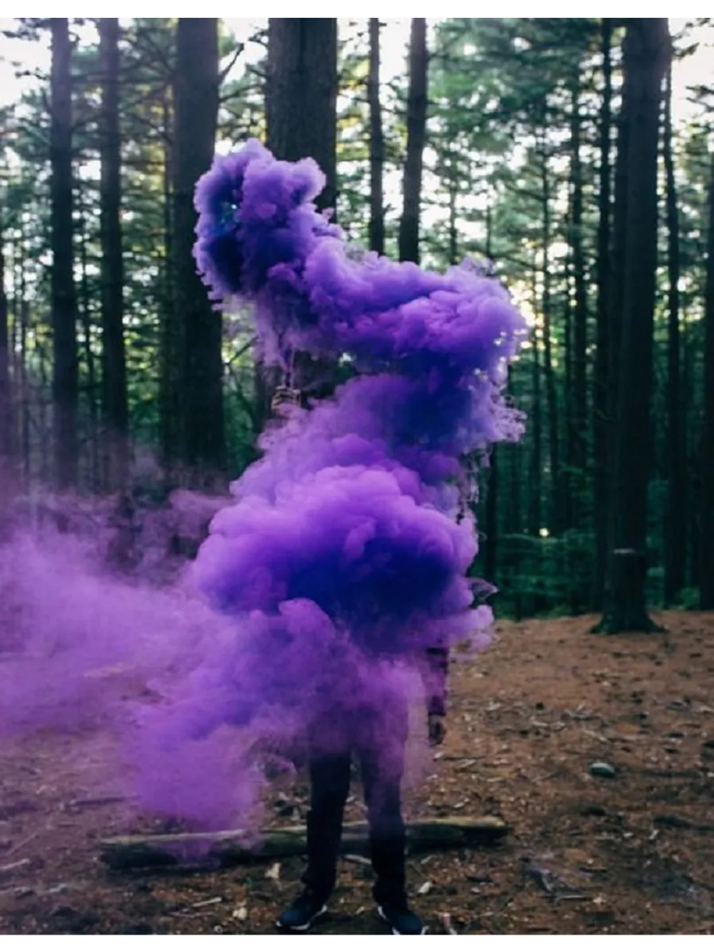 Дым цветной Фиолетовый 17см 60сек