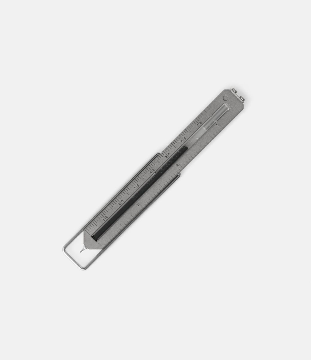 CW&T Pen Type-C Ruler Scale — ручка-закладка из титана