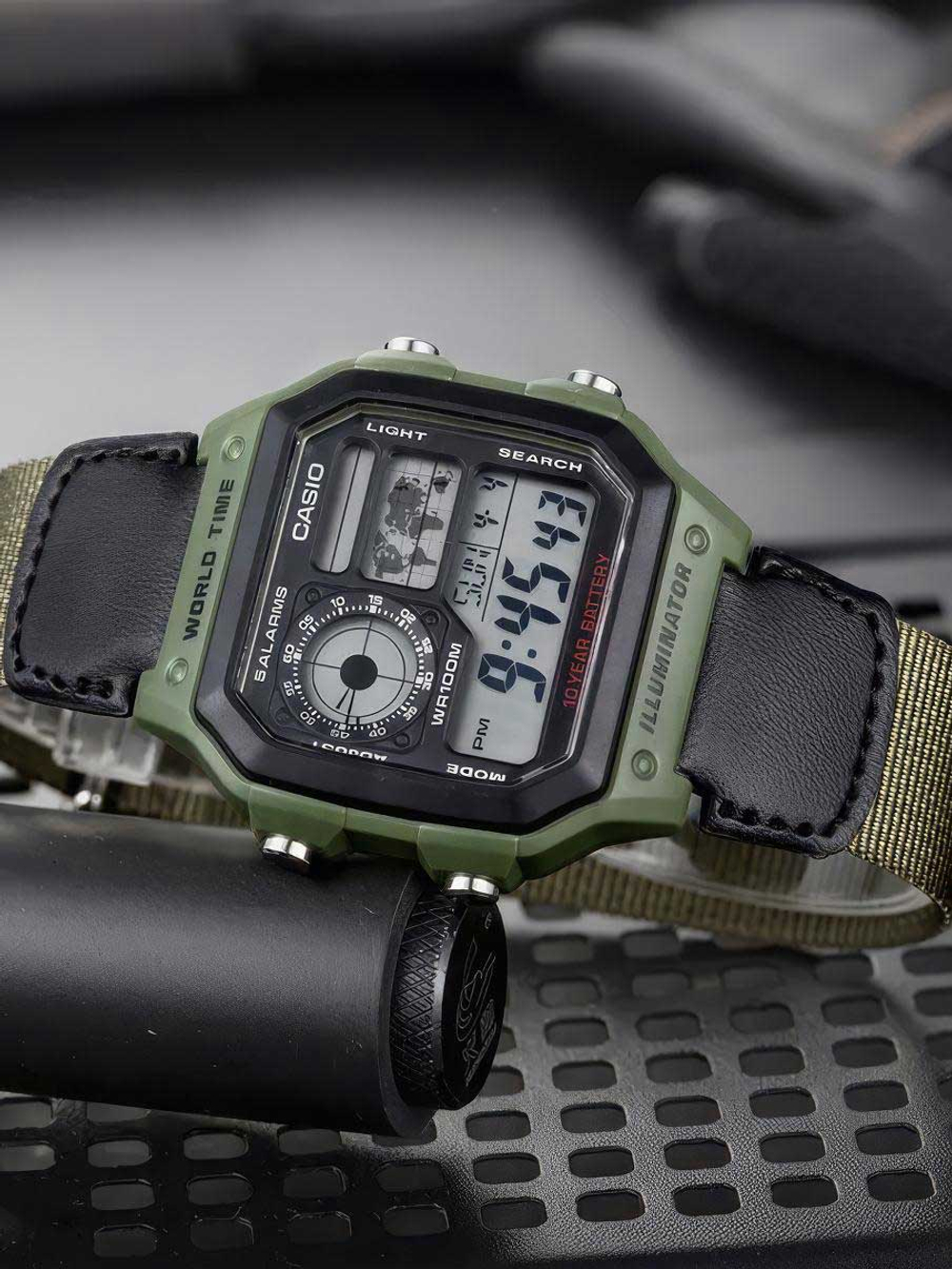 Часы Casio AE-1200WHB-3B
