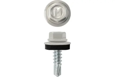 Саморез кровельный Daxmer 4,8х19 RAL 7004