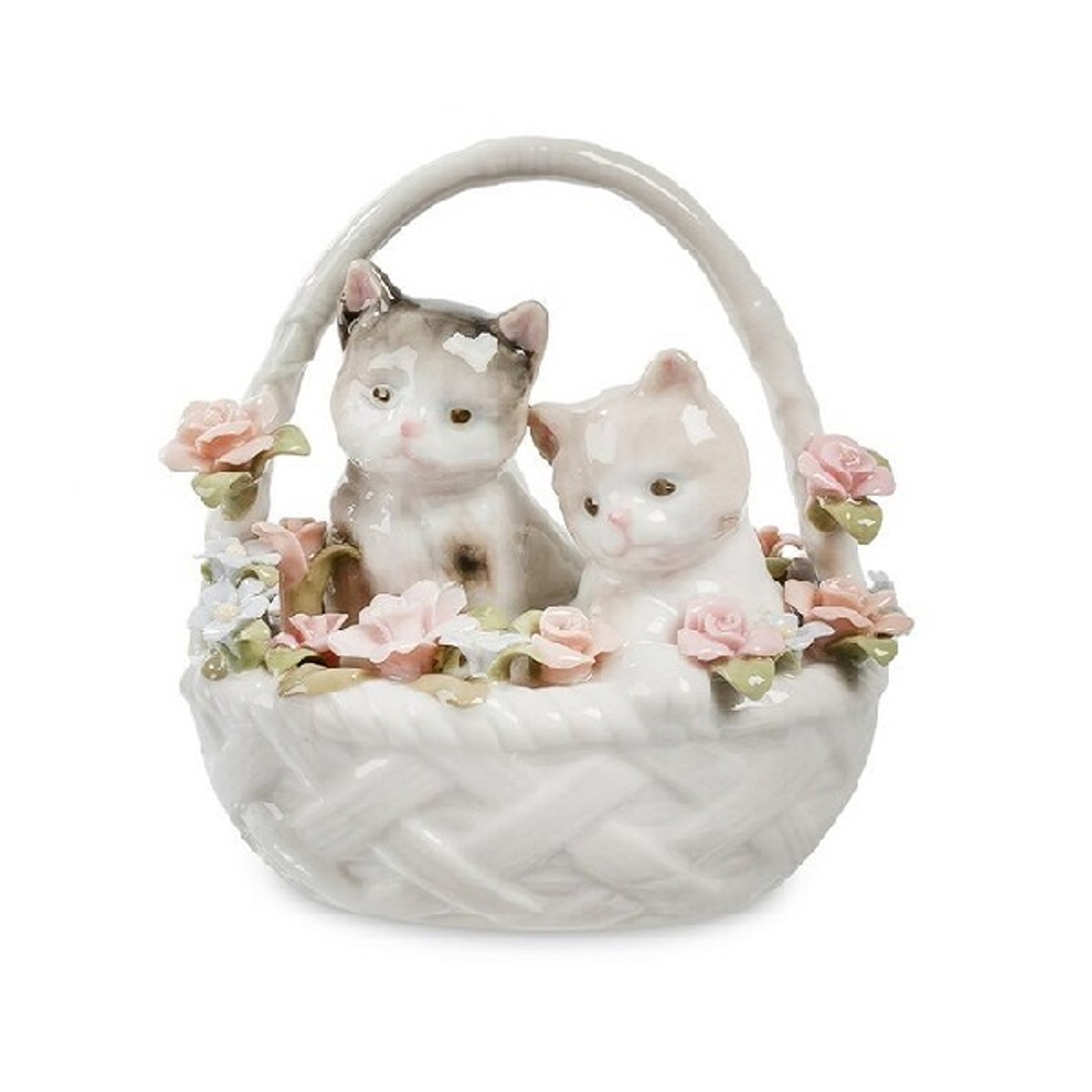 Котята в корзинке