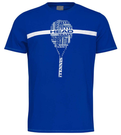 Мужская теннисная футболка Head TYPO T-Shirt M - royal