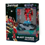 Дикие Скричеры. Игровой набор Бласт Чардж Хэллшторм S5. ТМ Screechers Wild