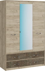 Дакота Шкаф 3-х ств с ящ (540)