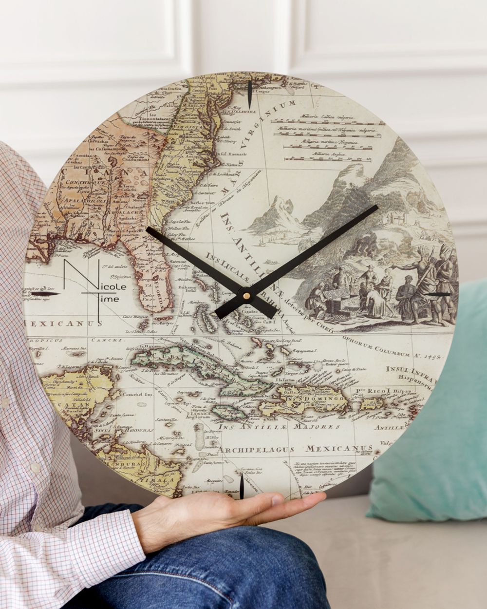 Салют SLT-182 Часы настенные «CARIBBEAN STORIES»