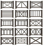Ограждения из ДПК PREMIUM 3D Сборка №7 С глубокой текстурой