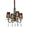 Подвесная люстра Lumina Deco Fabione LDP 1200-4 BK