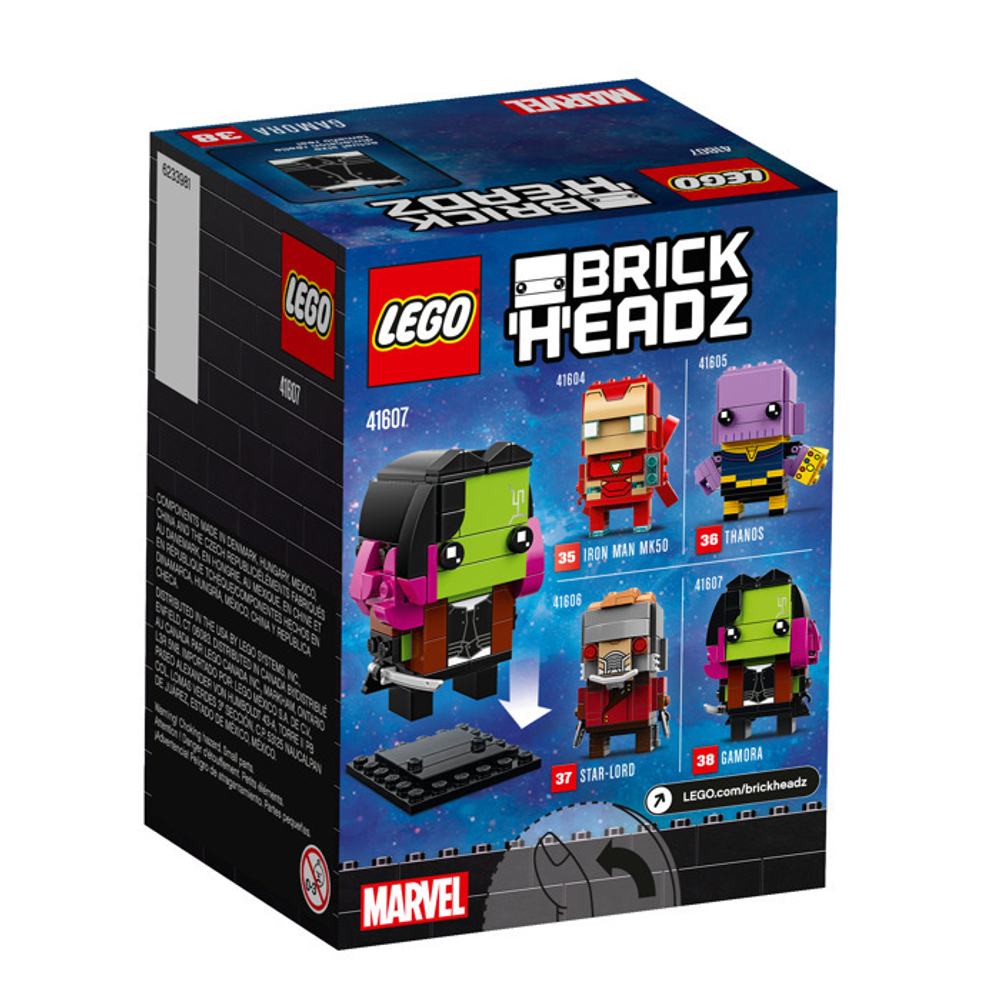 LEGO BrickHeadz: Гамора 41607 — Gamora — Лего БрикХедз