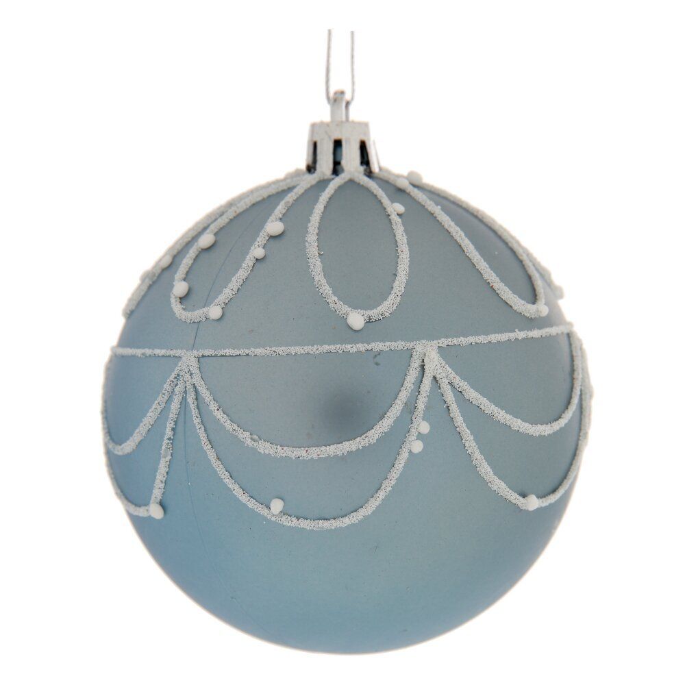 GAEM Набор из 12шт Украшение новогоднее "Шар", D 8 см, L35 W27 H8,5 см