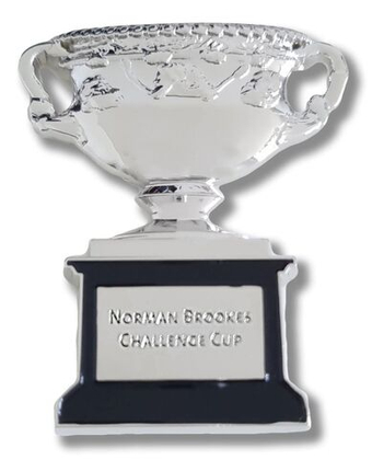 Gadżet Australian Open Magnet Men's Trophy - Серебро