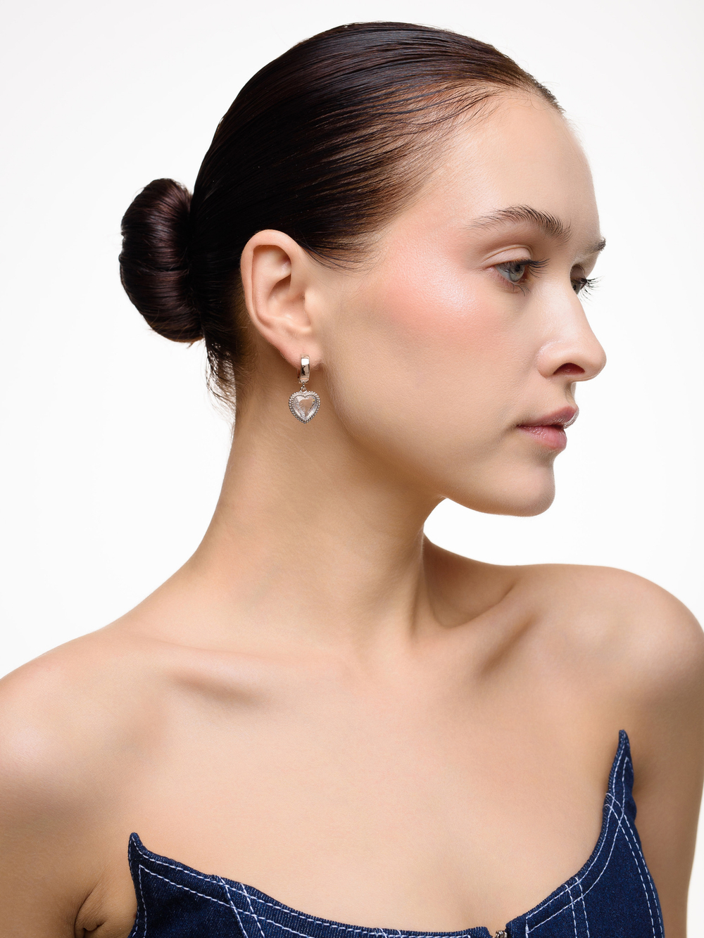 Серьги "Love Or Sex" White