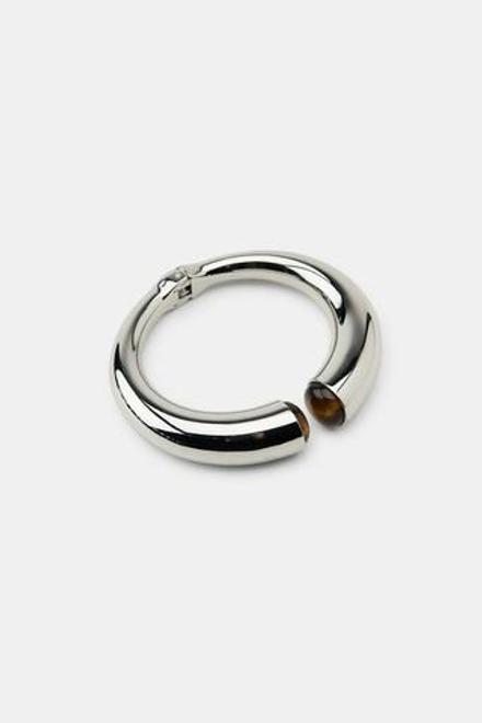 ZARA БРАСЛЕТ С КАМНЯМИ, СЕРЕБРИТСЫЙ
