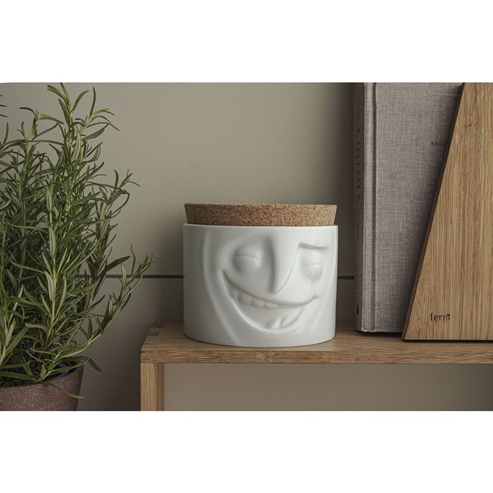 Емкость для хранения Cheerful, 900 мл, белая