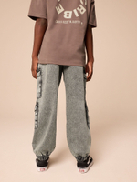 Джинсы карго для мальчика Next B39-217, Серый