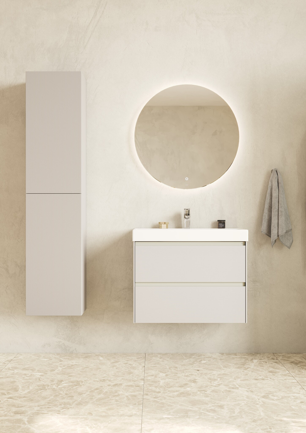 Шкаф-колонна Roca Ona Ivory 1750 слоновая кость ZRU9307864