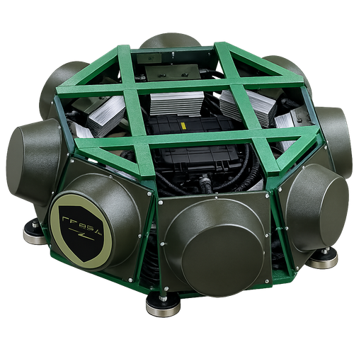 Подавитель БПЛА Гроза «БРОНЯ» FPV 400w 8 каналов