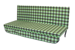 Мягкий элемент 1700х560х70 поликоттон М101-МТ010 арт.Люкс,Люкс2,Комфорт,Триумф,Орбита,Ямайка,Майами (цвет ткани . рис.зеленая клетка "Garden story"