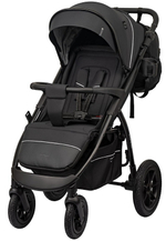 Детская прогулочная коляска Indigo Epica XL Air с сумкой 2025 черный