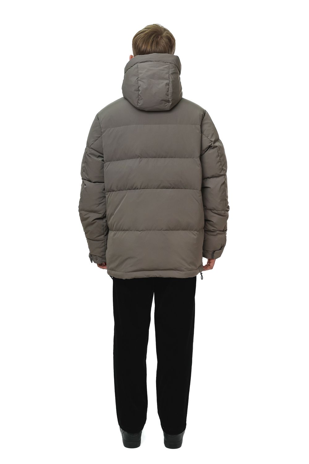 Пуховик Ymkashix HTF Logo серый