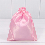 Мешочек 18х23см Атлас (Розовый)